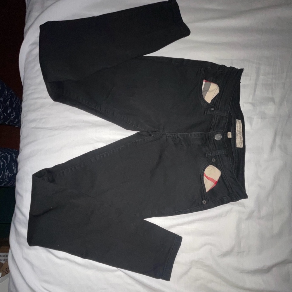 Burberry Black Skinny Jeans for Women